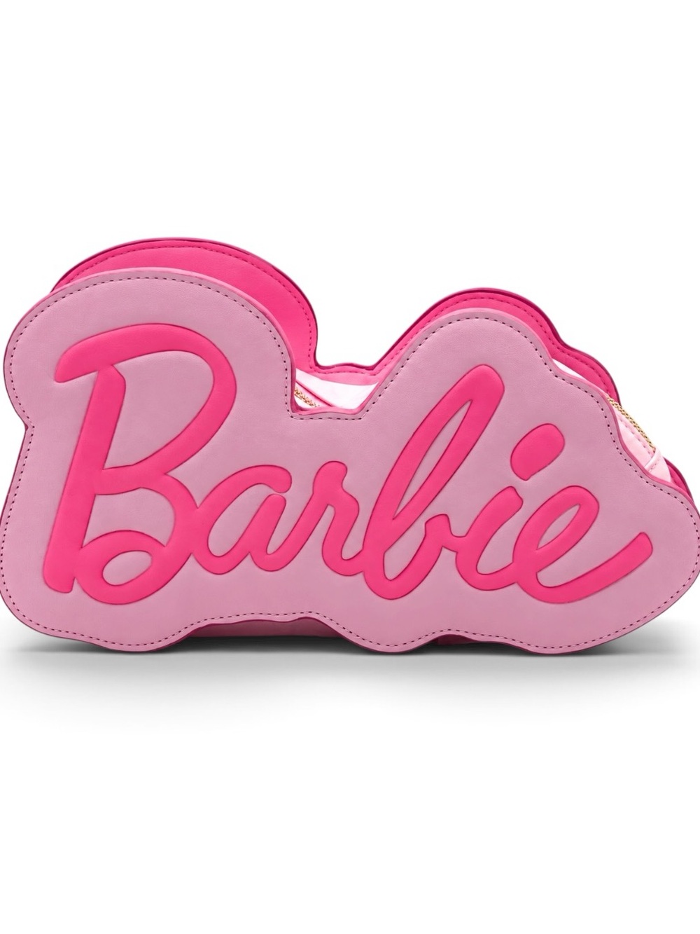 Barbie x Stoney Clover Lane Pink Logo Clutch Bag Mattel 2026 Limited Edition Y2K